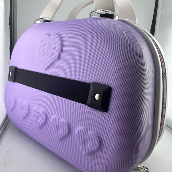 Bling Hello Kitty Travel Carry On Case- Purple - Picture 5 of 8